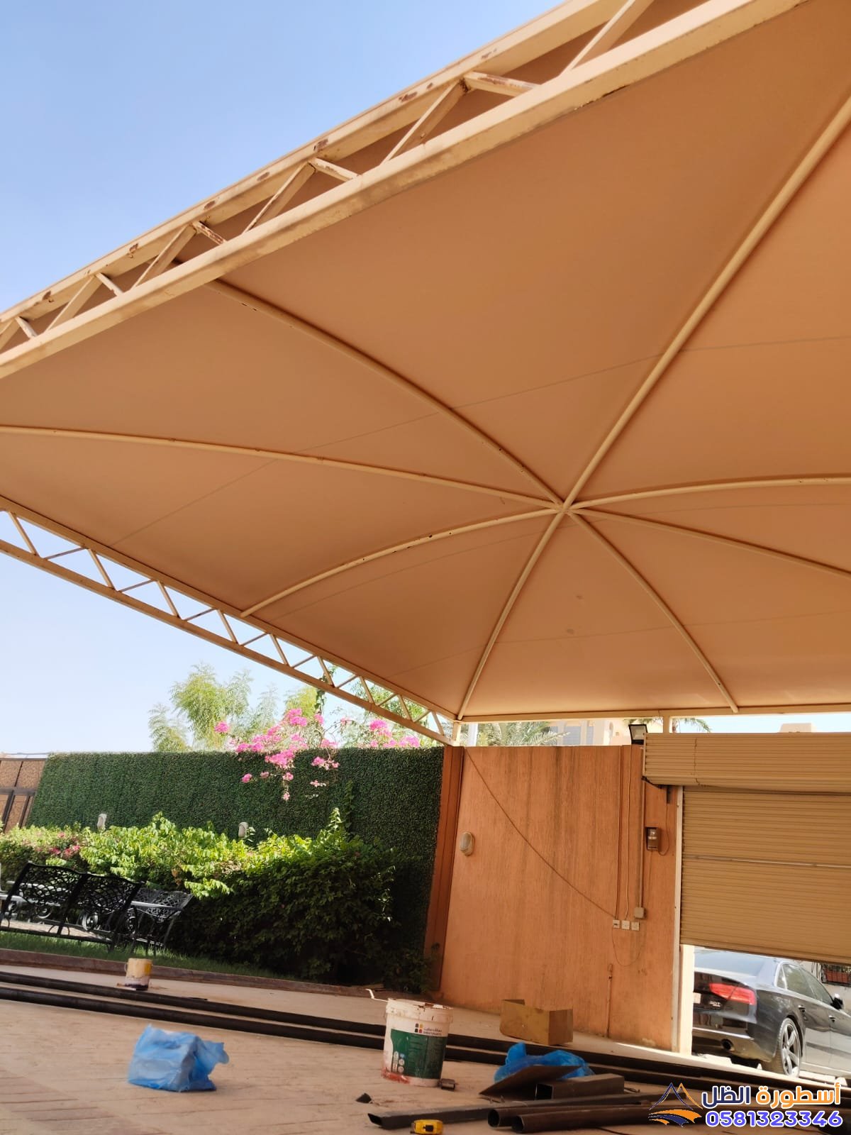 تركيب مظلات وبيوت شعر حي الشريع